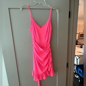 Lily Pulitzer Alisa Wrap Dress Aura Pink